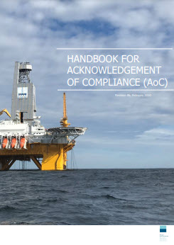 Frontpage: Handbook for acknowledgement of compliance