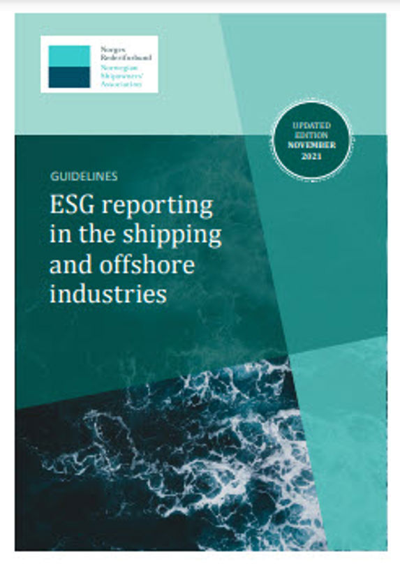 Rapportforside: ESG reporting and shipping
