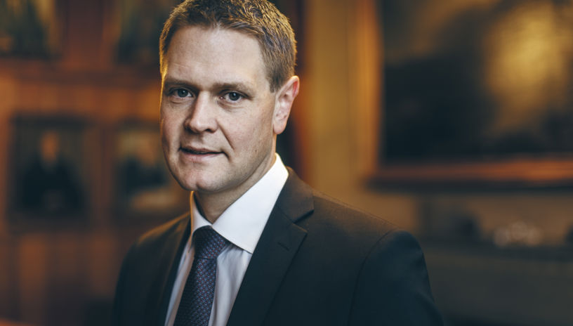 Harald Solberg, administrerende direktør i Norges Rederiforbund 