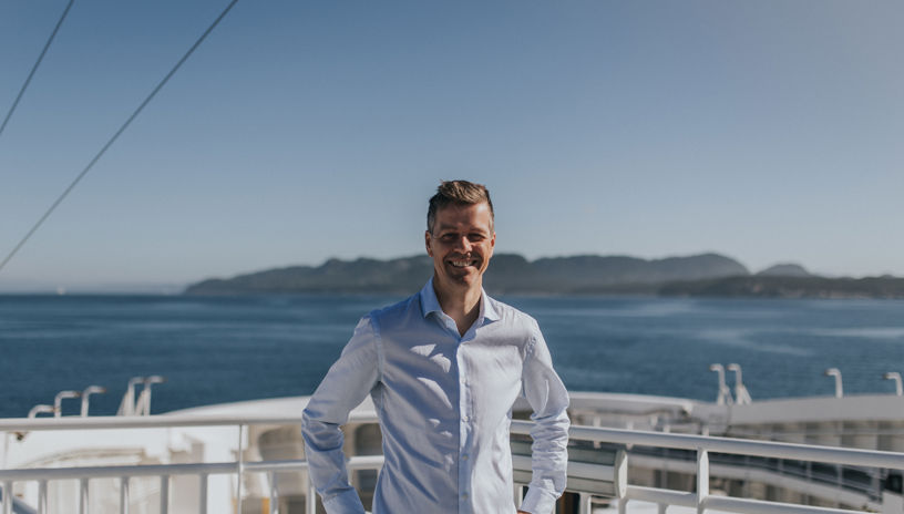 Knut Arild Hareide, påtroppende administrerende direktør i Norges Rederiforbund