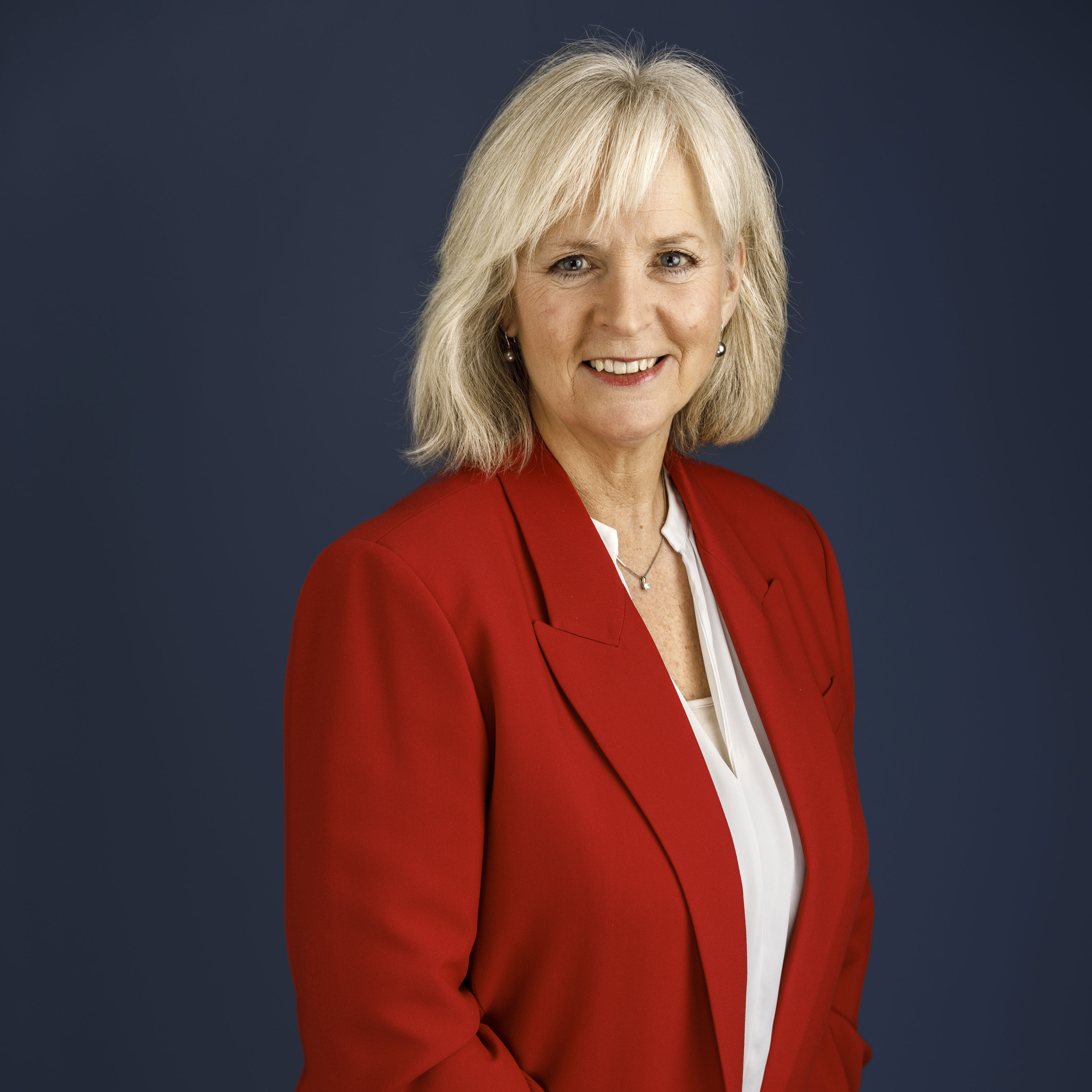 Portrett av Christine Korme, kommunikasjonsdirektør