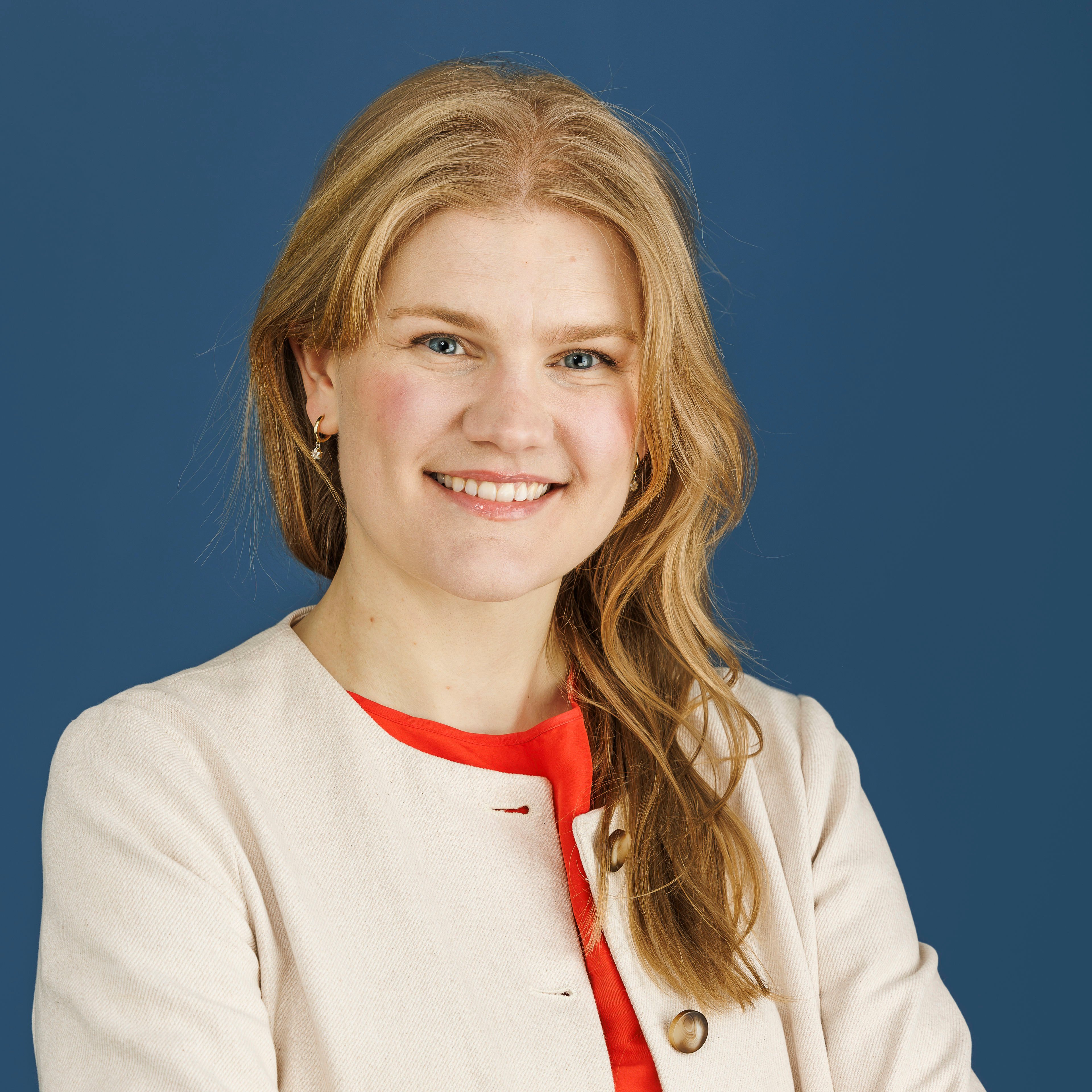 portrait of Gabrielle Legrand Gjerdset, executive director policy and communication