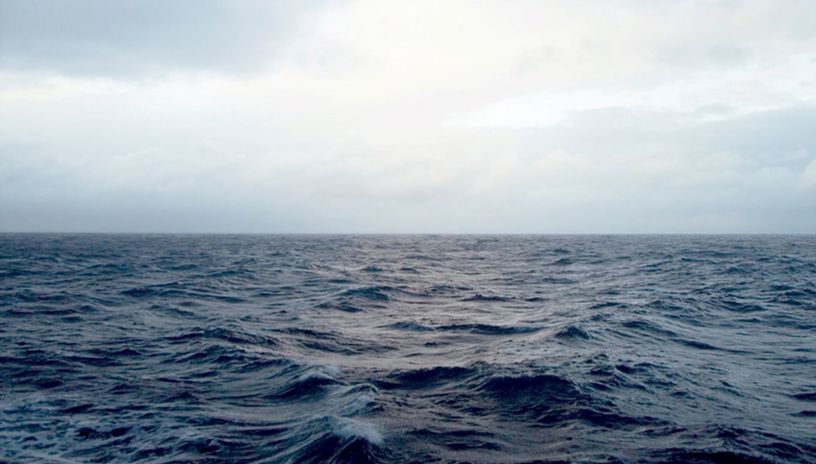 ocean and sky stock photo 