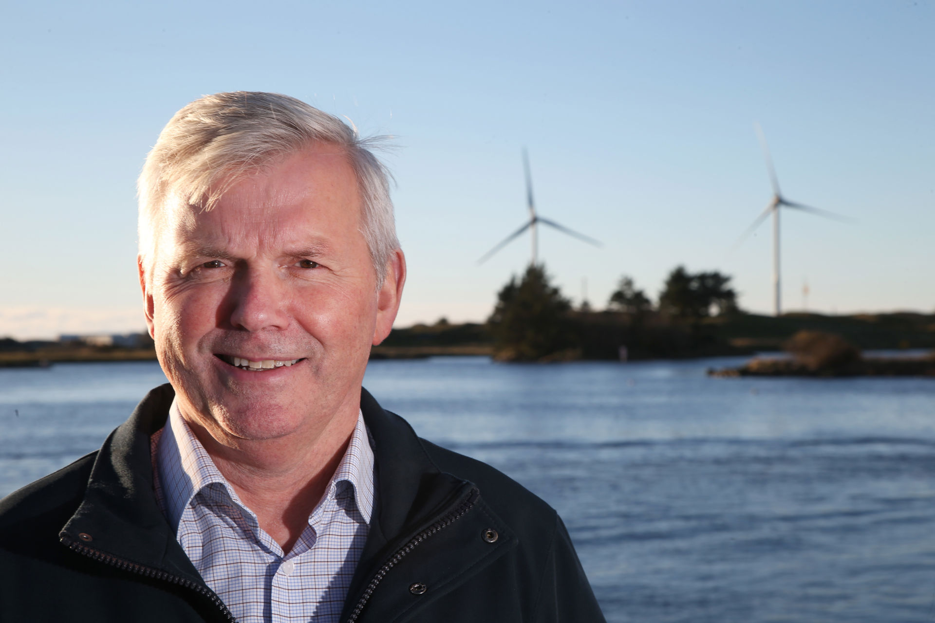 Norge ligger lang bak med havvindparker: –Det burde være mulig å ta en ledende posisjon på flytende havvindinstallasjoner, sier Kenneth Walland. Foto: Håvard Solerød