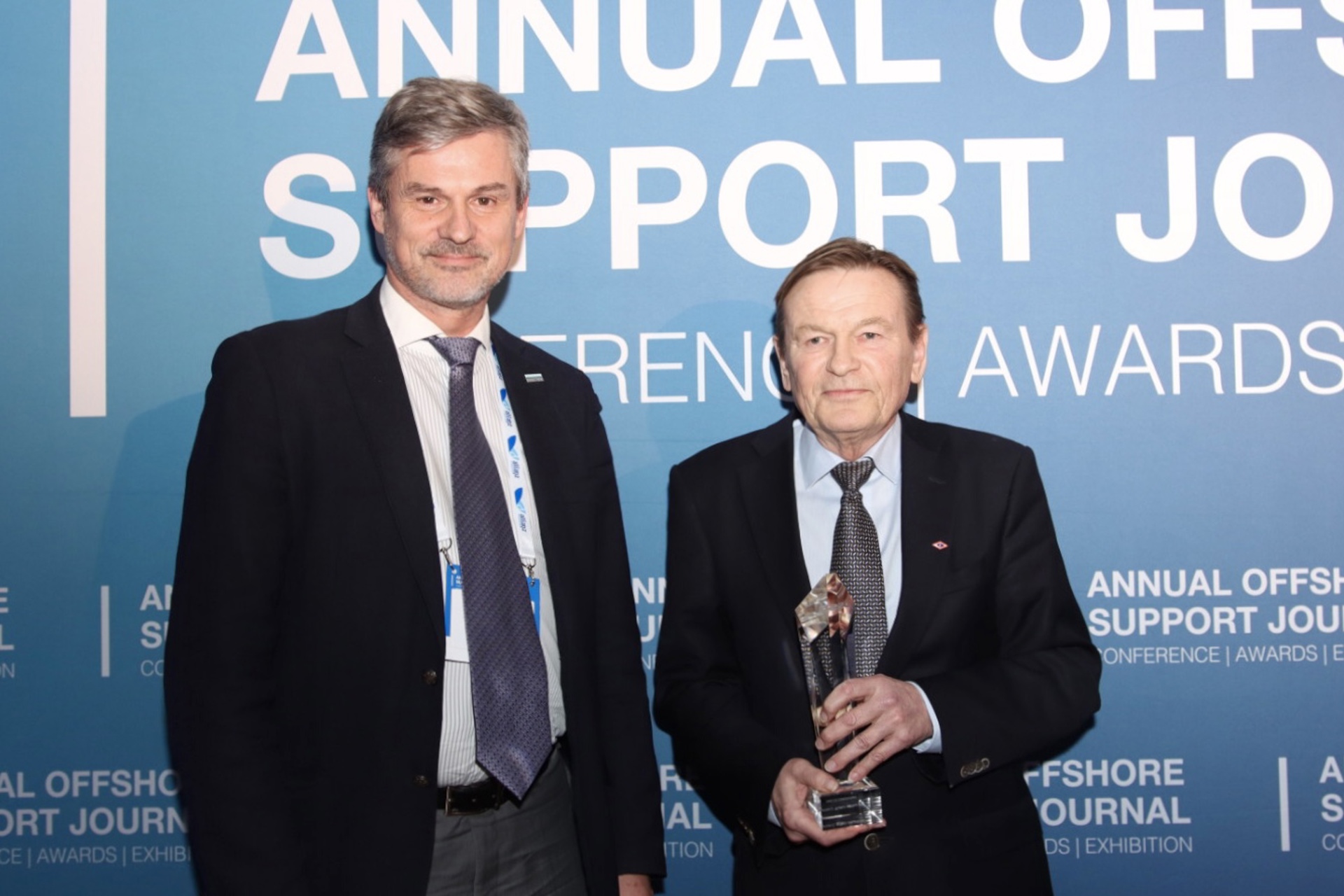 Jan Fredrik Meling ble tildelt ærespris ved OSJ-awards i London 8. februar