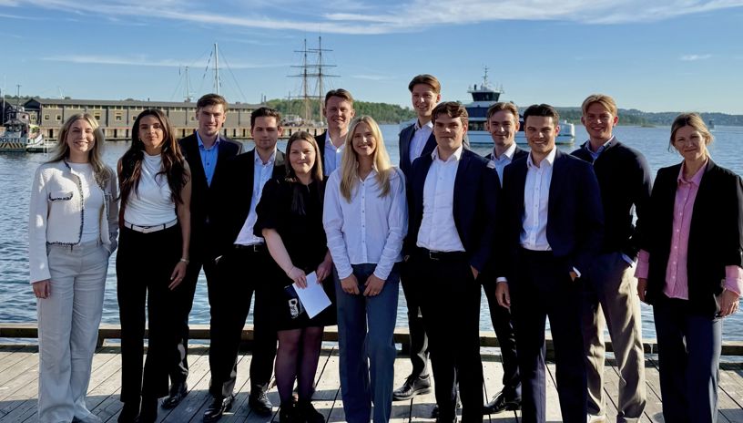 Maritime Trainee kull 18 på Rådhuskaia