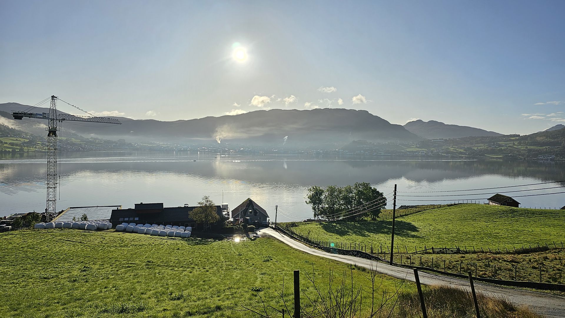 Arriva Shippings hovedkontor med utsikt mot fjorden 